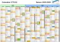 Calendrier CTD 63 Saison 2025-2026 Calendrier CTD 63 Saison 2025-2026