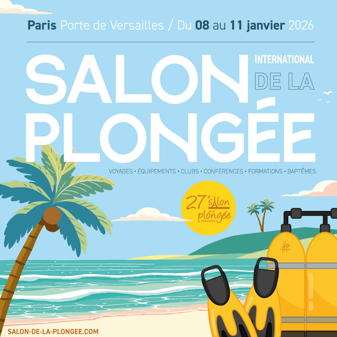 Salon Plongee 2026 Banniere 1080x1080px FR