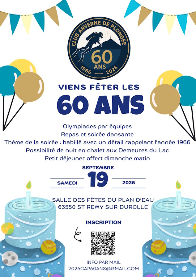 Viens fêter les 60 ans